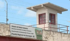 Três detentos fogem do Presídio Regional de Araranguá durante a madrugada