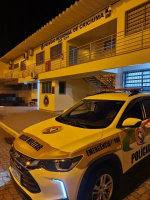 Foragido da justiça é preso no Centro de Criciúma