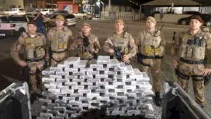 Polícia Militar apreende mais de 100 kg de cocaína em Jaraguá do Sul