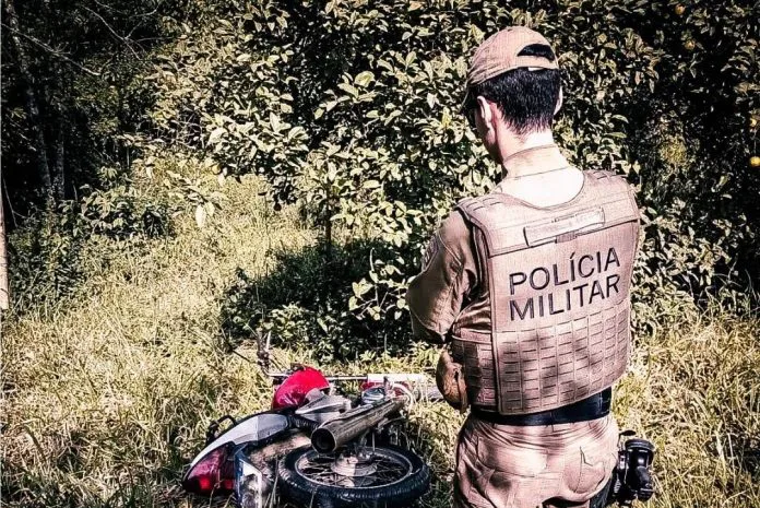 Em rápida ação, PM recupera motocicleta em Tubarão