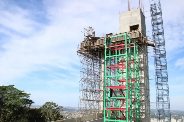 Saiba como estão as obras do Mirante Realdo Santos Guglielmi