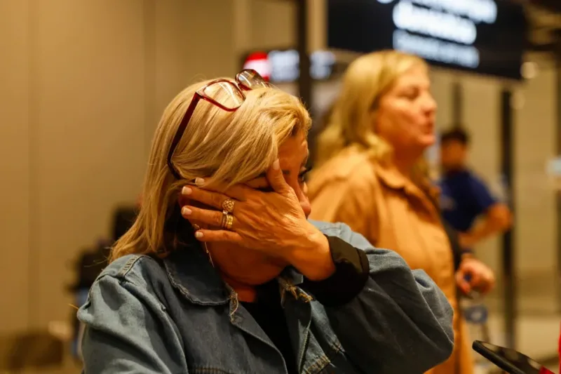 Passageira relata susto enquanto avião derrapava na pista em aeroporto de Florianópolis: 'Gente gritando'
