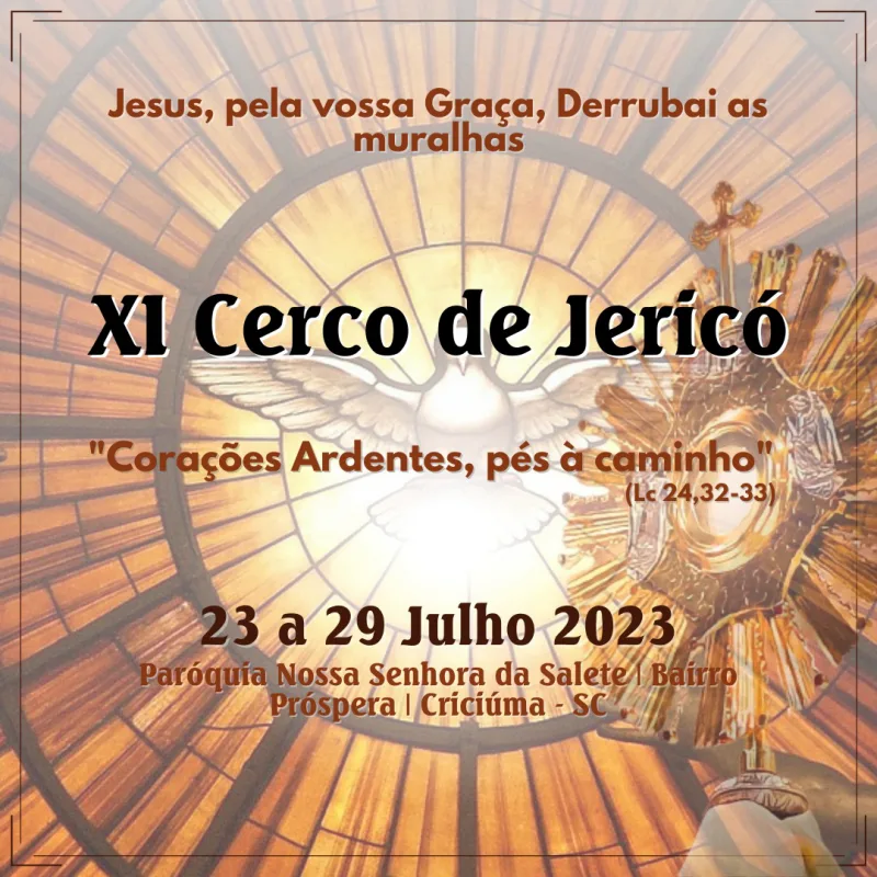 A Paróquia Nossa Senhora da Salete no bairro Próspera realiza à XI edição do Cerco de Jericó