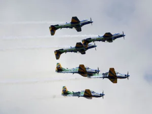 Esquadrilha da Fumaça deve fazer apresentação em Turvo no mês de agosto