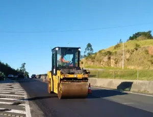 CCR ViaCosteira informa cronograma semanal de obras na BR-101 Sul/SC