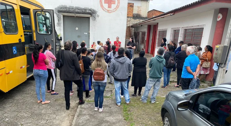 Famílias de Maracajá são contempladas com doações da Cruz Vermelha