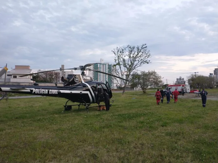 Menino sofre traumatismo craniano durante futebol recreativo em Sombrio