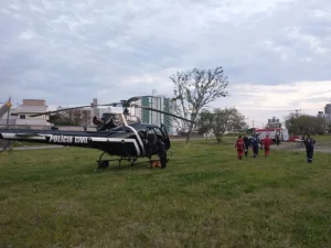 Menino sofre traumatismo craniano durante futebol recreativo em Sombrio