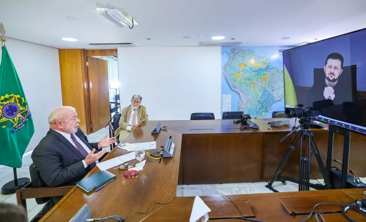 Zelensky aceita convite e terá encontro com Lula em Nova York
