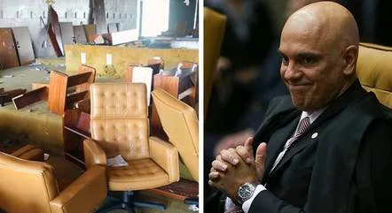 Homem que fez live em cadeira de Moraes no 8/1 é um dos presos pela PF nesta quarta; veja lista