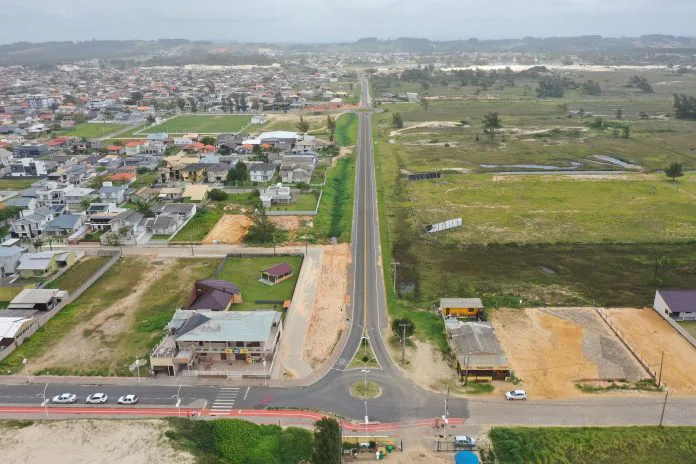 Ciclofaixa será construída na rodovia SC-445, em Balneário Rincão
