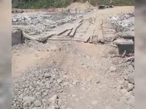 Ponte provisória gera preocupações em comunidade de Orleans