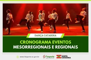Fesporte divulga calendário das próximas etapas do Festival Escolar Dança Catarina
