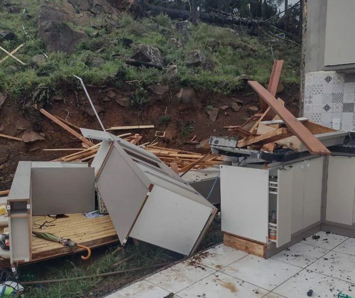 Tornado é confirmado em Urupema