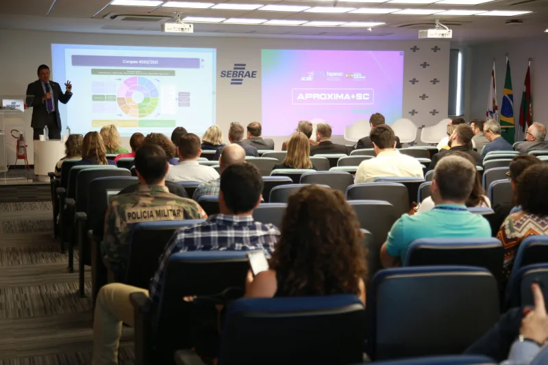 Aproxima+SC Diálogos debate fomento da CTI e do empreendedorismo em Santa Catarina