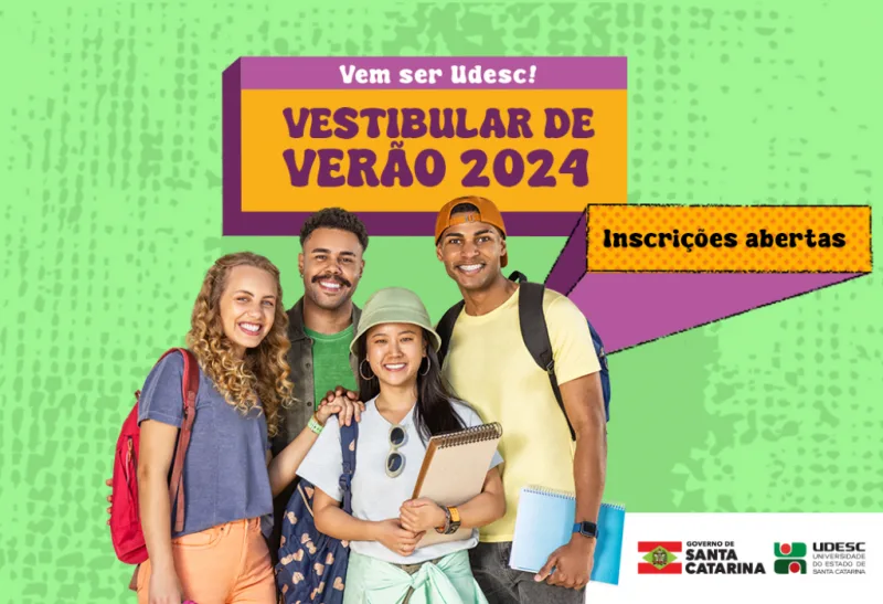 Vestibular da Udesc aceita inscrições pelo histórico do ensino médio para cursos em todo o Estado