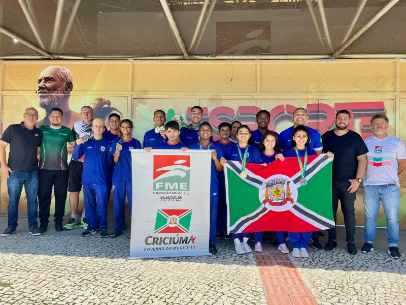 Atletas do programa +Esporte +Futuro de Criciúma conquistam pódio no Campeonato Brasileiro de Karatê