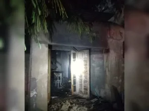 Homem perde a vida em incêndio em Içara