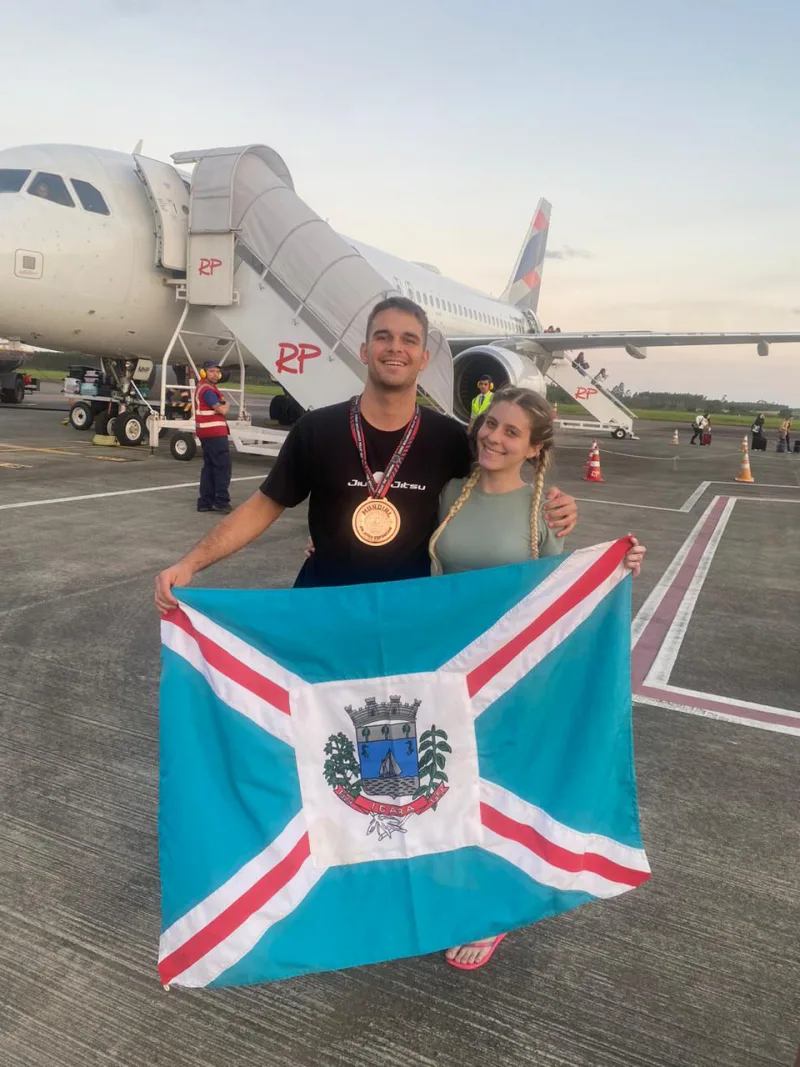 Atleta içarense conquista pódio no Mundial de Jiu-Jitsu em São Paulo