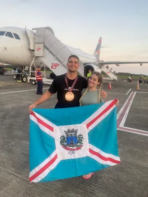 Atleta içarense conquista pódio no Mundial de Jiu-Jitsu em São Paulo