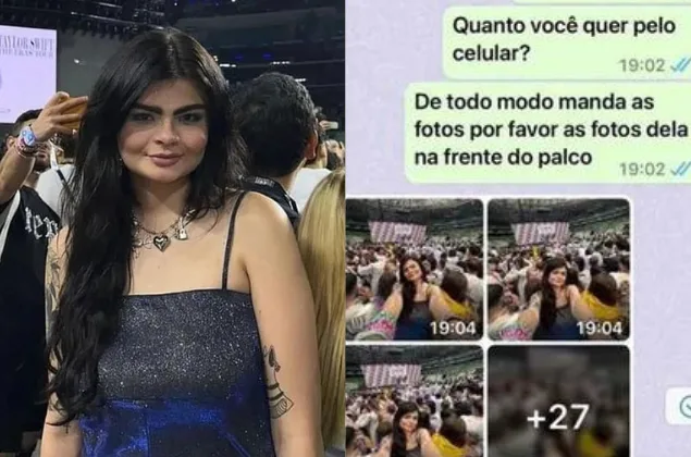 Fã de Taylor Swift tem celular roubado e ladrão envia fotos do show