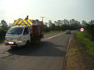 Alteração no trânsito: obra de drenagem na Rodovia SC-447 inicia nesta quinta-feira