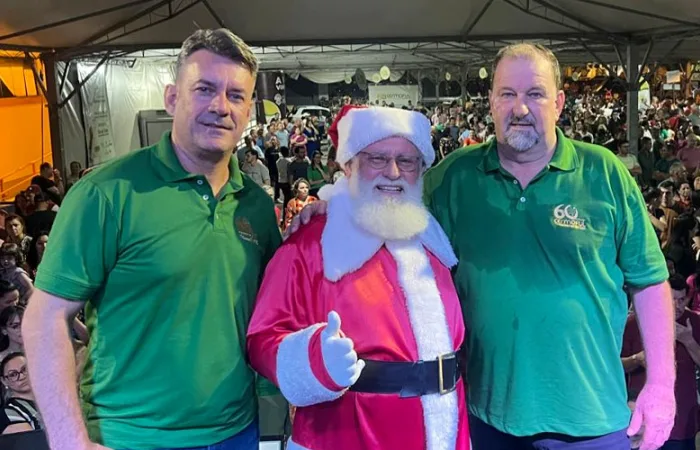 Mais de cinco mil pessoas participam do Natal e festa de 60 anos da Cermoful