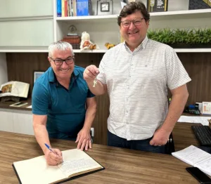 Vice-prefeito Osvaldo Fávaro assume interinamente a Prefeitura de Turvo