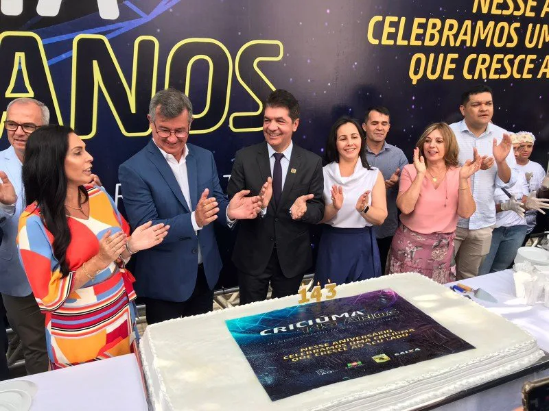 Confira programação completa do aniversário de 144 anos de Criciúma