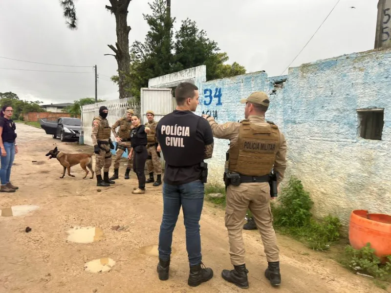 PMSC e PCSC deflagram operação para elucidar homicídio