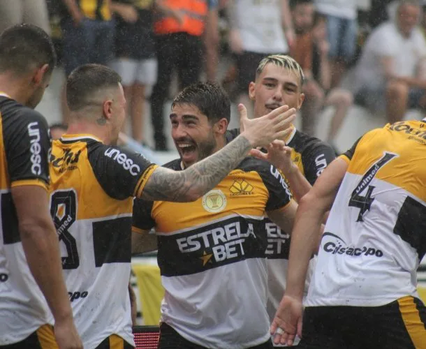 Veio de goleado a primeira vitória do Tigre no Catarinense 2024