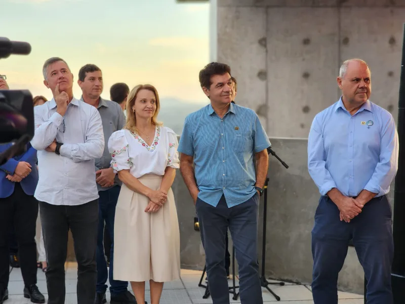 Saúde em Cores: programa de conscientização é lançado no ponto mais alto de Criciúma