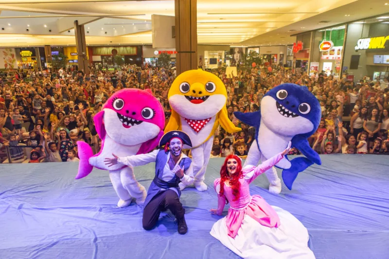 Nações Shopping recebe hoje o espetáculo musical “Aventura no Fundo do Mar”