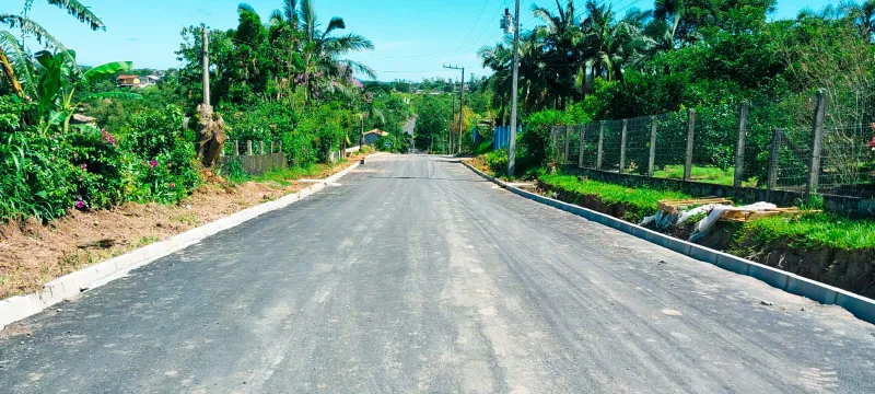 Acelera Criciúma: obras de pavimentação asfáltica avançam no bairro Laranjinha
