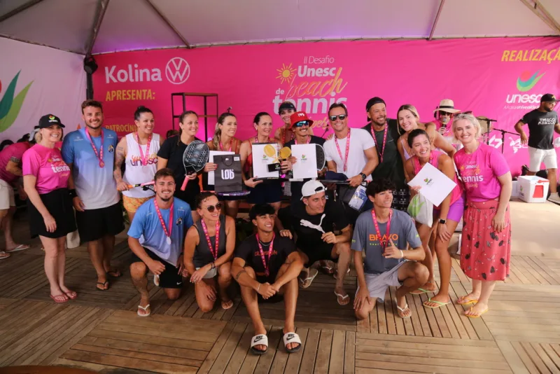 Desafio Unesc de Beach Tennis encerra com sucesso e envolvimento da comunidade