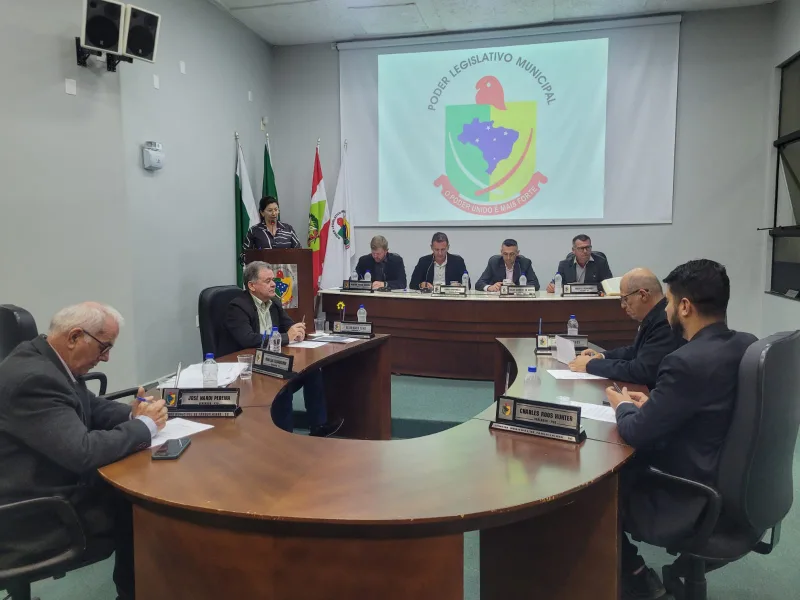 Nove matérias são aprovadas na Câmara de Forquilhinha