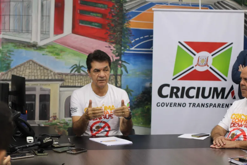 Prefeitura de Criciúma lança campanha de combate à dengue