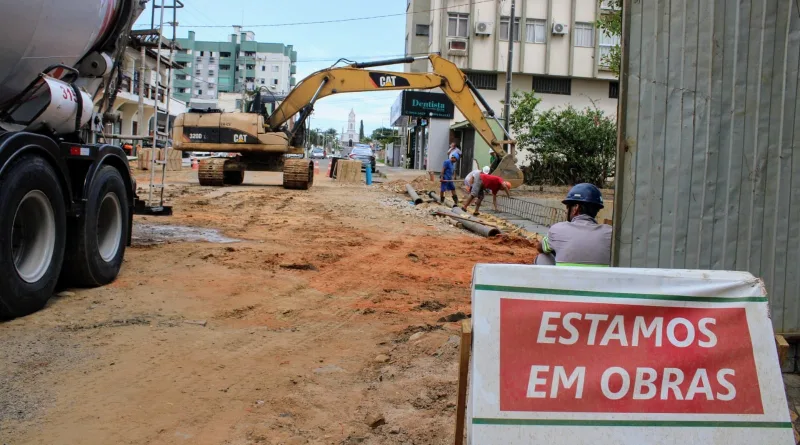 Canal Auxiliar do Rio Criciúma: obras entram na fase final no bairro Santa Bárbara