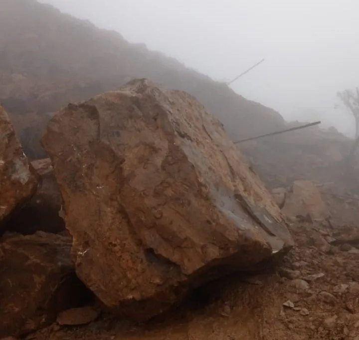 DETONAÇÃO: Serra da Rocinha estará interditada até a próxima semana para recuperação da rodovia