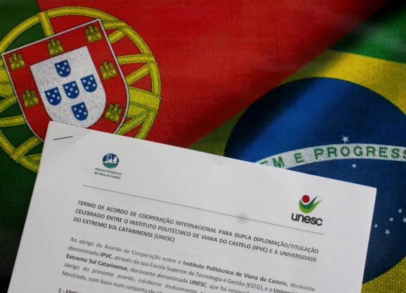 Unesc terá primeira Dupla Diplomação e Titulação em nível de Mestrado