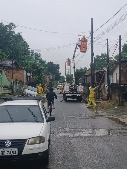 Mais de 60 ligações clandestinas são flagradas no bairro Progresso