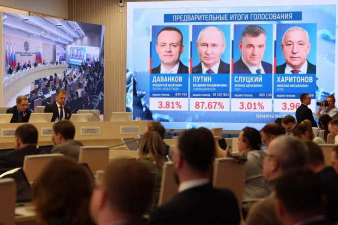 Putin é reeleito presidente da Rússia e se garante no poder por pelo menos mais seis anos
