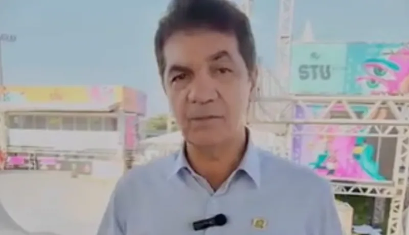 VÍDEO: Salvaro afirma que energia de evento nacional será cortada em caso de apologia às drogas e crimes