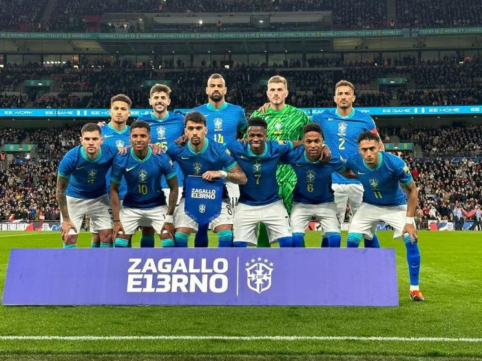 Brasil vence amistoso contra Inglaterra com gol de Endrick