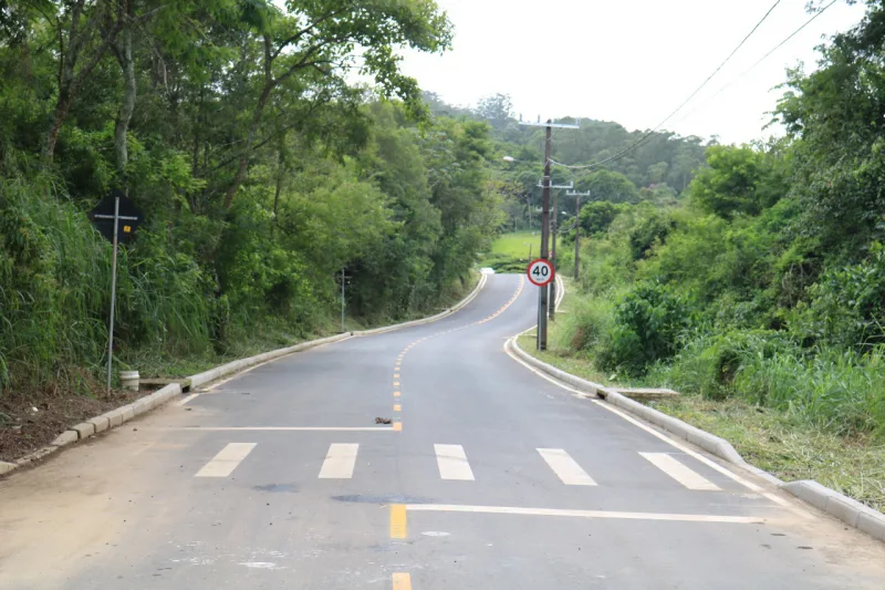 Governo de Criciúma inaugura pavimentação asfáltica da rua Zeferino Pelegrin