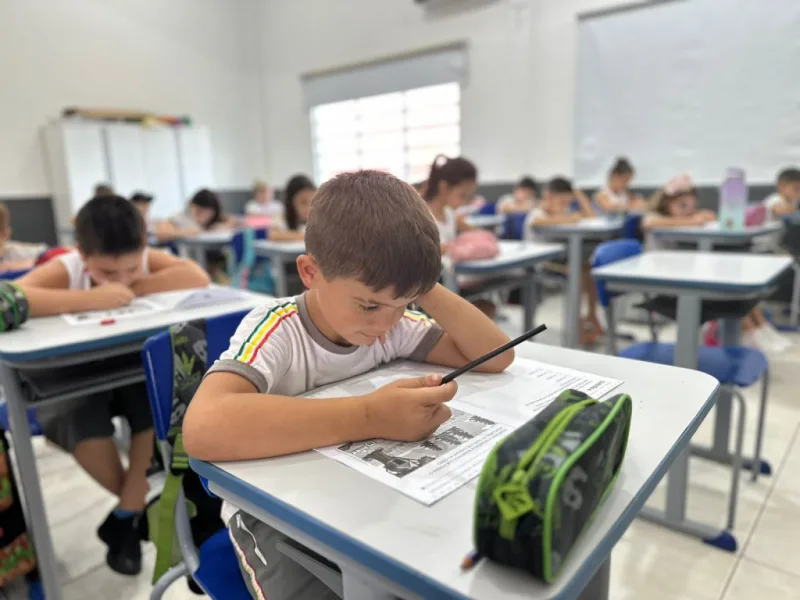 Prova Indica é aplicada nas escolas da rede municipal de ensino em Cocal do Sul