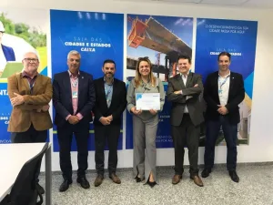 Prefeitura de Içara recebe selo Caixa por Gestão Sustentável