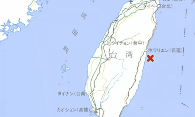 Terremoto de magnitude 7,5 atinge Taiwan e provoca alertas de tsunami