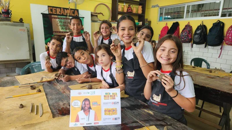 Pizza e Nuggets na campanha SuperAção de abril