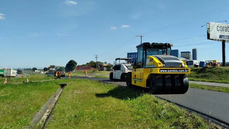 Trecho Sul da BR-101 em SC tem obras de manutenção e recuperação nesta semana